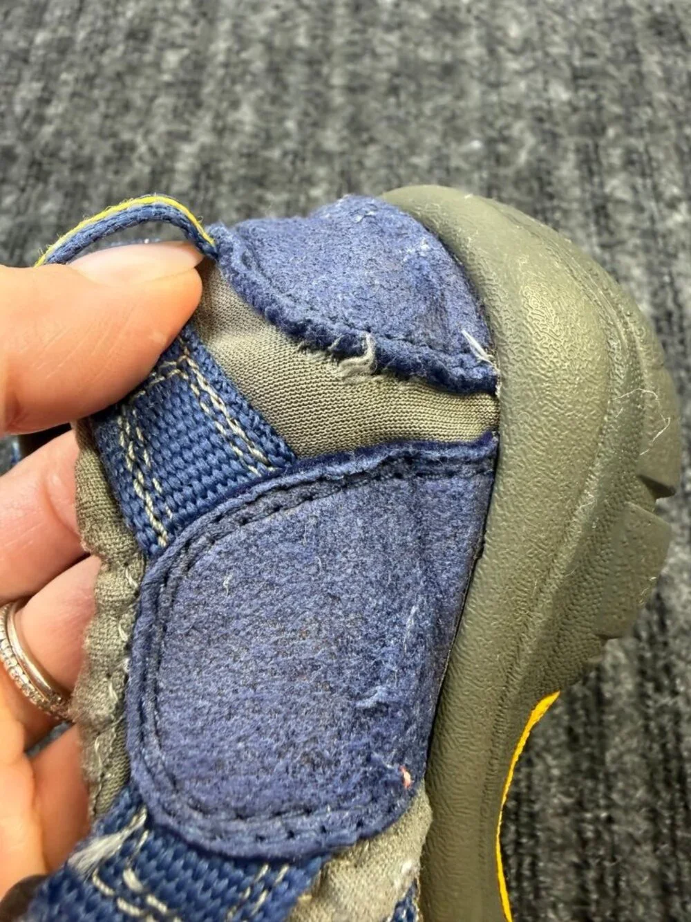 KEEN Newport H2 Waterproof Toddler Sandals Blue Gray Closed Toe US 12 Kids